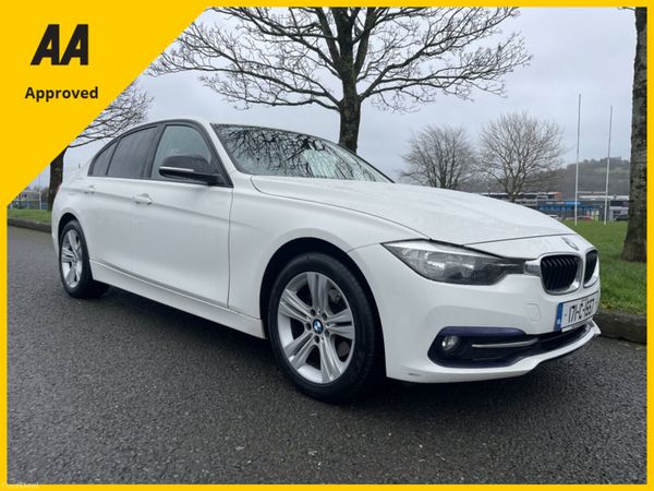 BMW 3-Series Saloon, Diesel, 2017, White