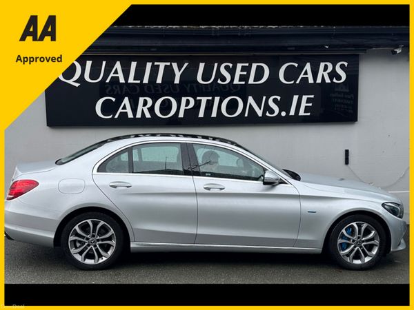 Mercedes-Benz C-Class Saloon, Petrol Plug-in Hybrid, 2017, Silver