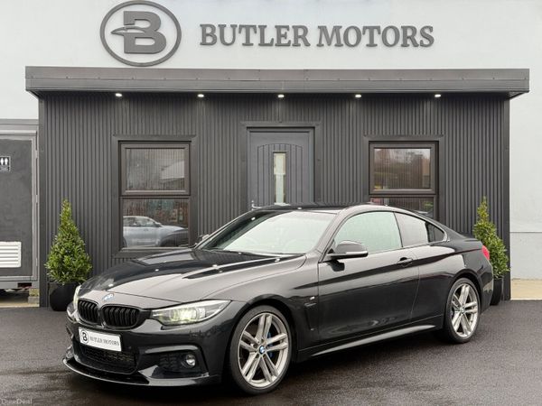 BMW 4-Series Coupe, Diesel, 2017, Black