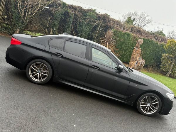 BMW 5-Series Saloon, Diesel, 2019, Black
