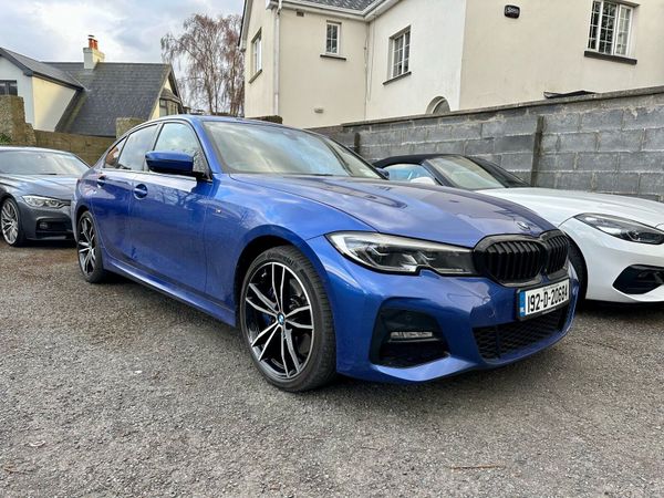 BMW 3-Series Saloon, Petrol Plug-in Hybrid, 2019, Blue
