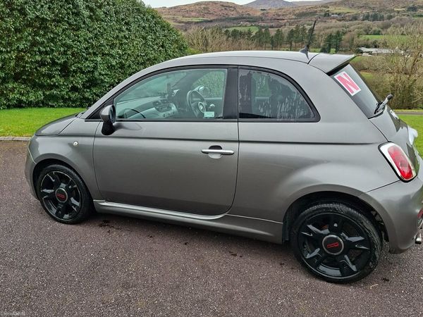 Fiat 500 Hatchback, Petrol, 2014, Grey