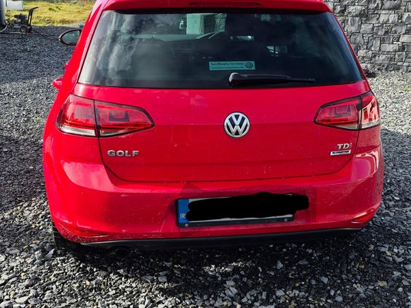 Volkswagen Golf Estate, Diesel, 2015, Red