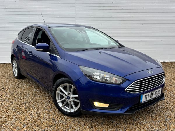 Ford Focus Hatchback, Diesel, 2017, Blue