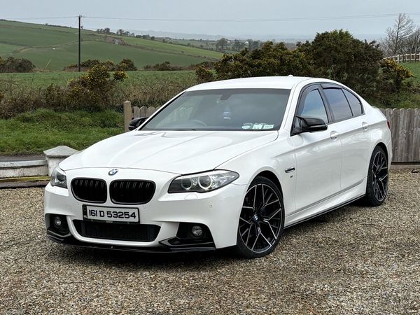 BMW 5-Series Saloon, Diesel, 2016, White