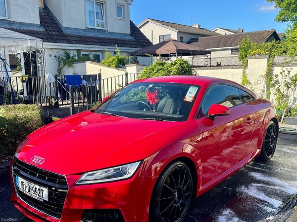Audi TT Coupe, Diesel, 2015, Red