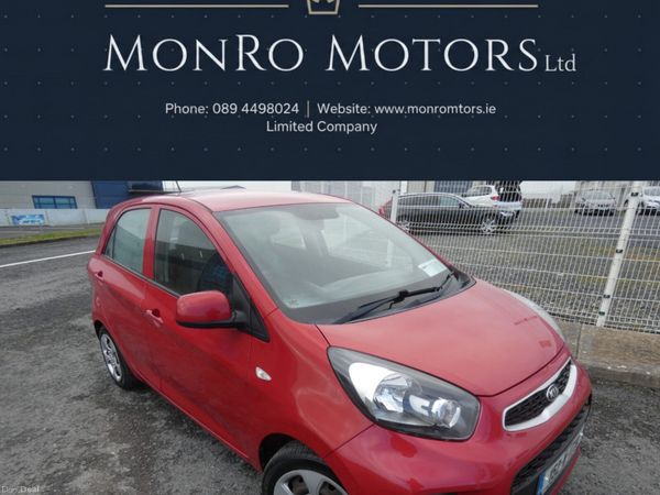 Kia Picanto Hatchback, Petrol, 2015, Red