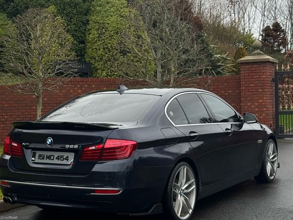 BMW 5-Series Saloon, Petrol, 2015, Blue