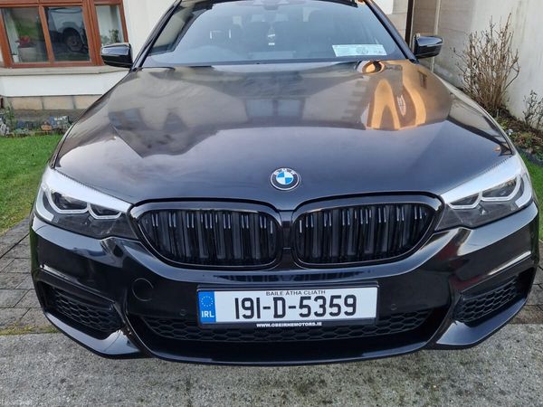 BMW 5-Series Saloon, Diesel, 2019, Black