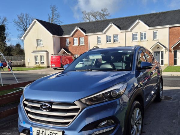 Hyundai Tucson SUV, Diesel, 2016, Blue