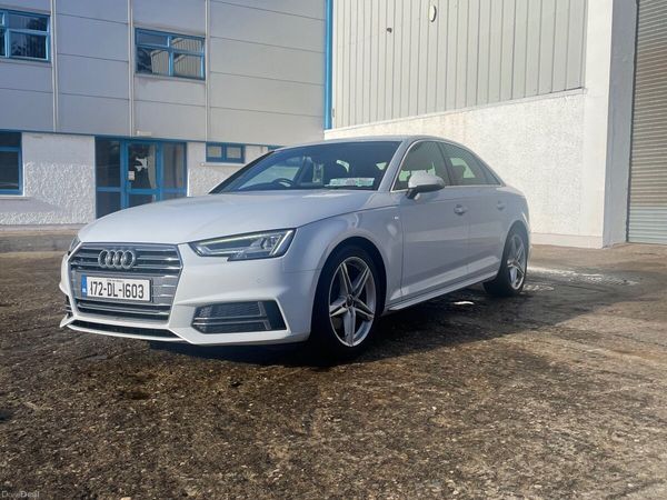 Audi A4 Saloon, Diesel, 2017, White