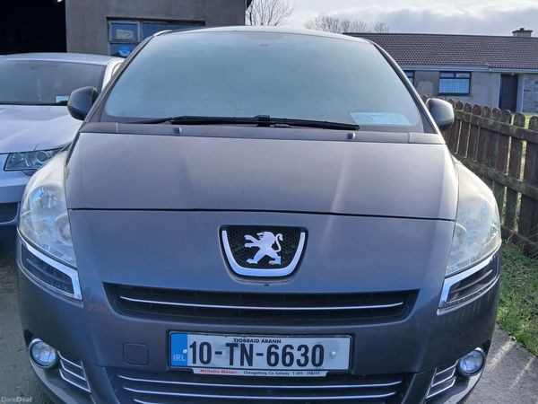 Peugeot 5008 MPV, Diesel, 2010, Grey