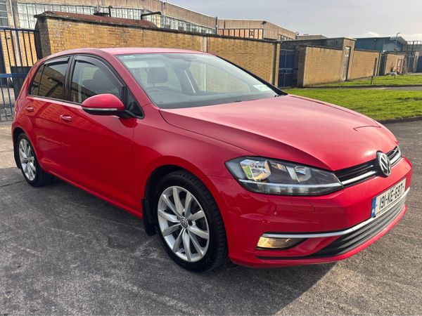 Volkswagen Golf Estate, Diesel, 2019, Red