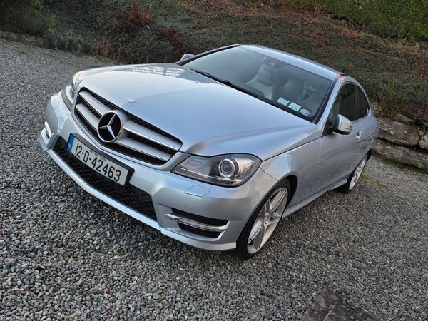 Mercedes-Benz C-Class Coupe, Diesel, 2012, Silver