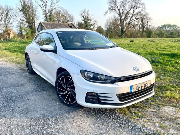 Volkswagen Scirocco Coupe, Diesel, 2016, White