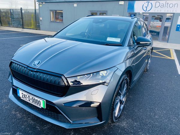Skoda Enyaq SUV, Electric, 2024, Grey