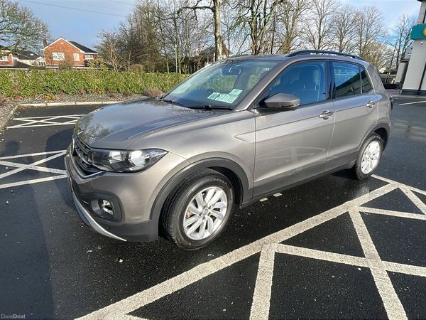 Volkswagen T-Cross SUV, Petrol, 2019, Grey