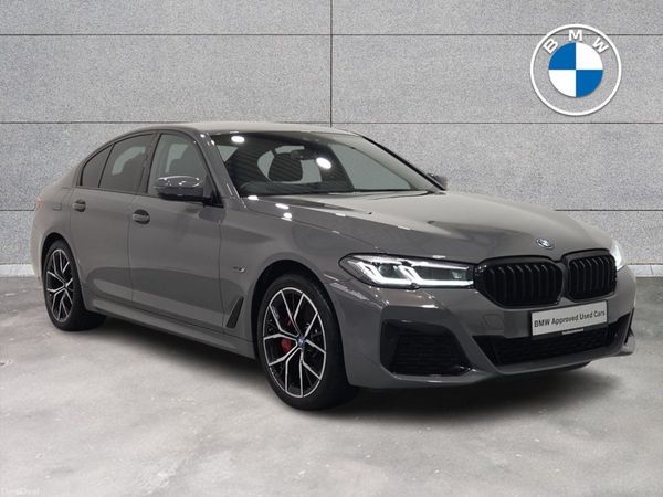 BMW 5-Series Saloon, Petrol Plug-in Hybrid, 2022, Grey