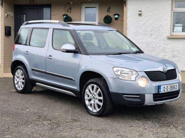 Skoda Yeti SUV, Diesel, 2012, Blue