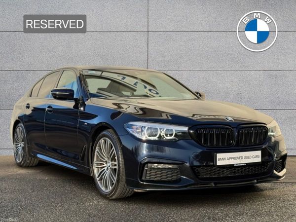 BMW 5-Series Saloon, Diesel, 2019, Black