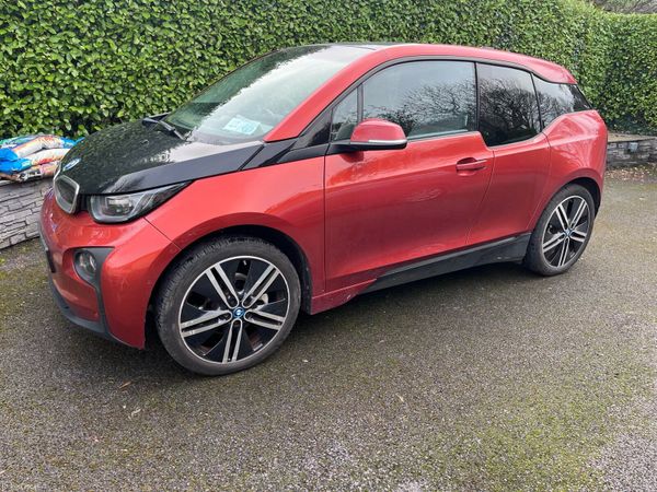 BMW i3 Saloon, Petrol Plug-in Hybrid, 2015, Orange