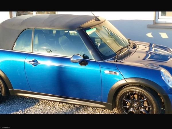 Mini Cooper Convertible, Petrol, 2006, Blue