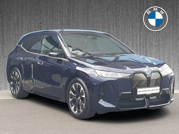BMW iX SUV, Electric, 2025, Blue