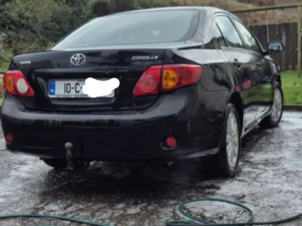 Toyota Corolla Saloon, Petrol, 2010, Black