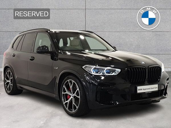 BMW X5 SUV, Petrol Plug-in Hybrid, 2022, Black