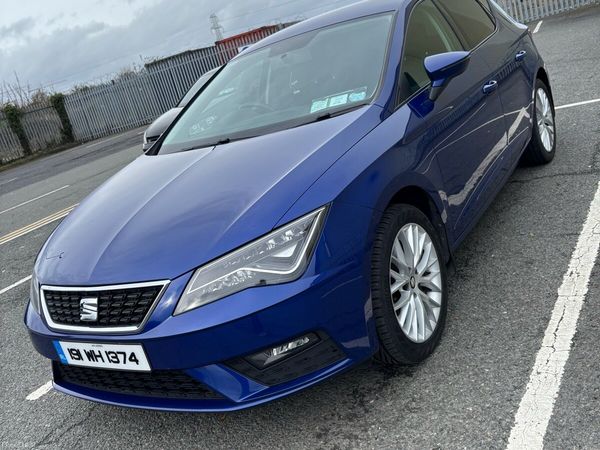 SEAT Leon Estate, Petrol, 2019, Blue