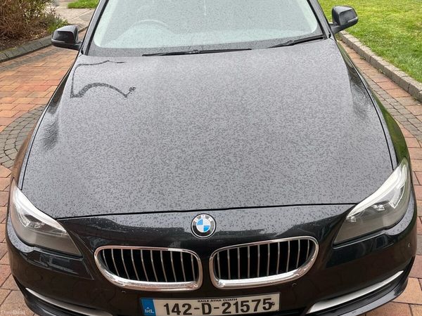 BMW 5-Series Saloon, Diesel, 2014, Black