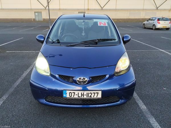 Toyota Aygo Hatchback, Petrol, 2007, Blue