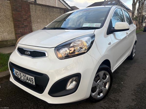Kia Picanto Hatchback, Petrol, 2014, White