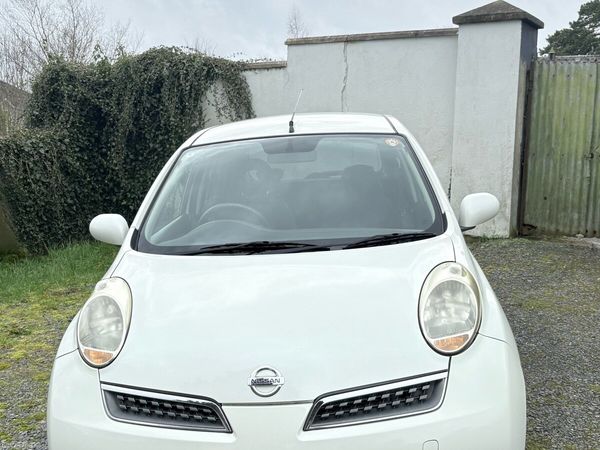 Nissan March Hatchback, Petrol, 2010, White