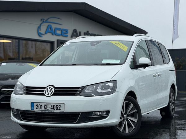 Volkswagen Sharan MPV, Diesel, 2020, White