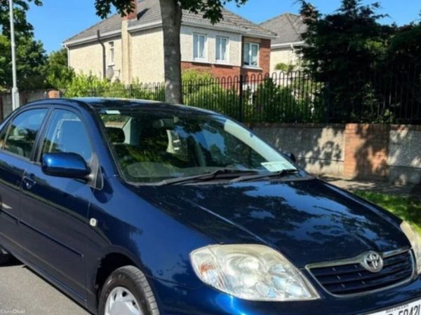 Toyota Corolla Saloon, Petrol, 2006, Blue