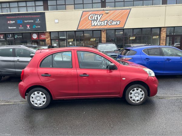 Nissan Micra Hatchback, Petrol, 2015, Red