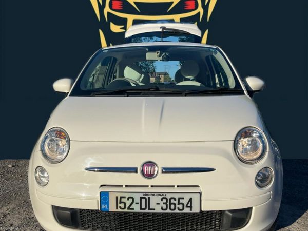Fiat 500 Hatchback, Petrol, 2015, White