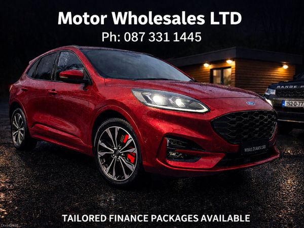 Ford Kuga SUV, Petrol Plug-in Hybrid, 2020, Red