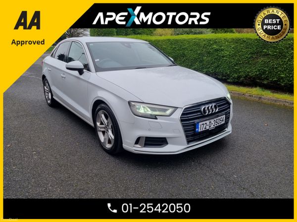 Audi A3 Saloon, Petrol, 2017, White