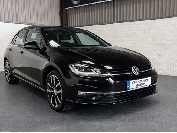 Volkswagen Golf Hatchback, Petrol, 2019, Black