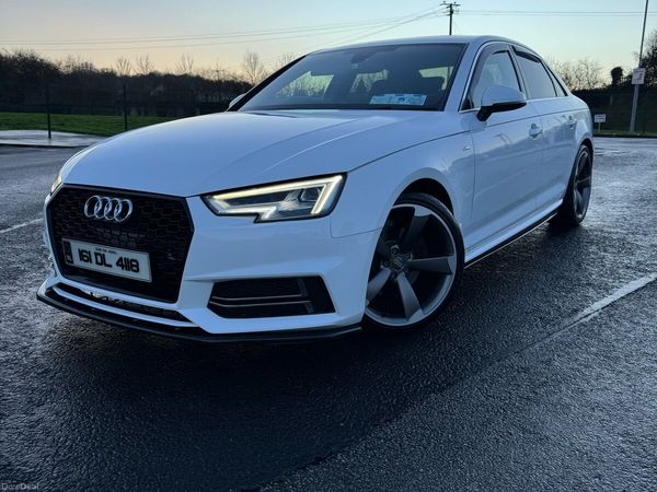 Audi A4 Saloon, Diesel, 2016, White