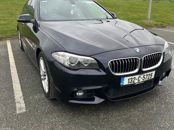 BMW 5-Series Saloon, Diesel, 2013, Black
