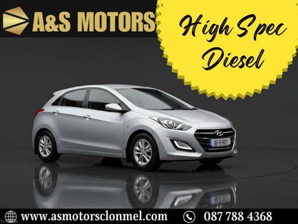 Hyundai i30 Hatchback, Diesel, 2016, Silver