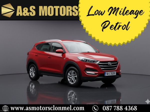 Hyundai Tucson SUV, Petrol, 2016, Red