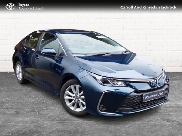 Toyota Corolla Saloon, Petrol Hybrid, 2024, Blue