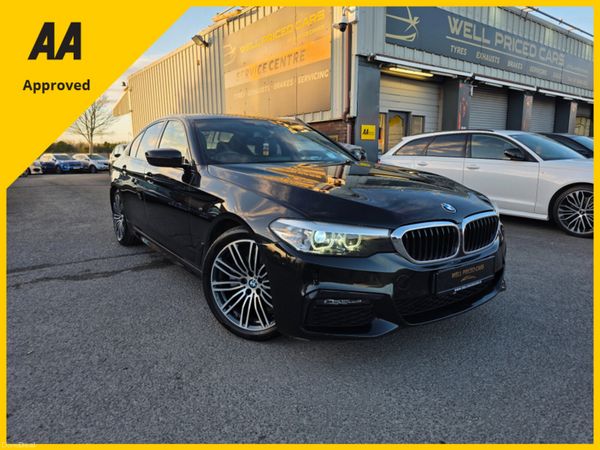 BMW 5-Series Saloon, Diesel, 2019, Black