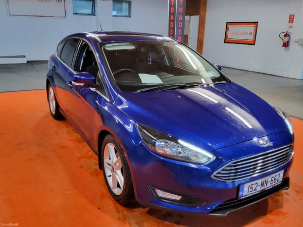Ford Focus Hatchback, Petrol, 2015, Blue