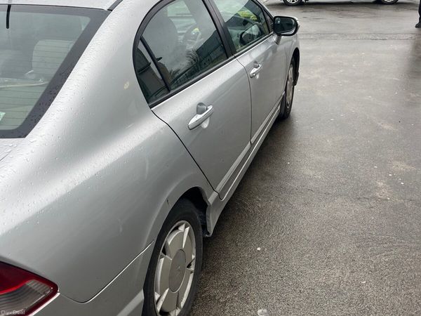 Honda Civic Saloon, Petrol Hybrid, 2008, Grey