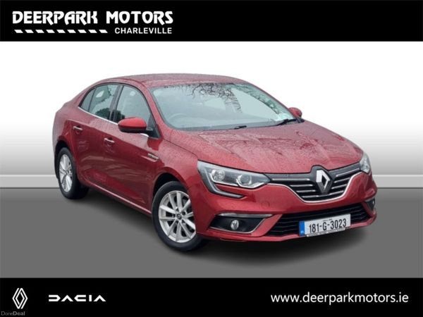 Renault Megane Saloon, Diesel, 2018, Red